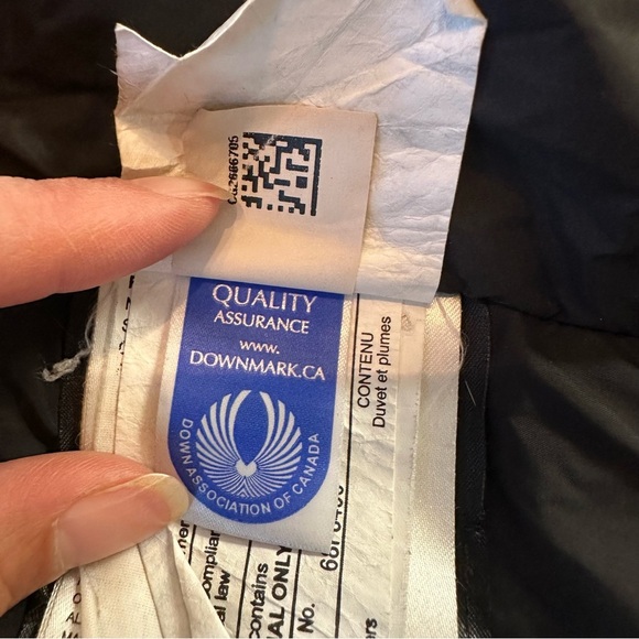 Canada Goose Rossclair Parka Heritage Women’s Sz Small Black Coat Fur Hood Trim - Picture 11 of 16